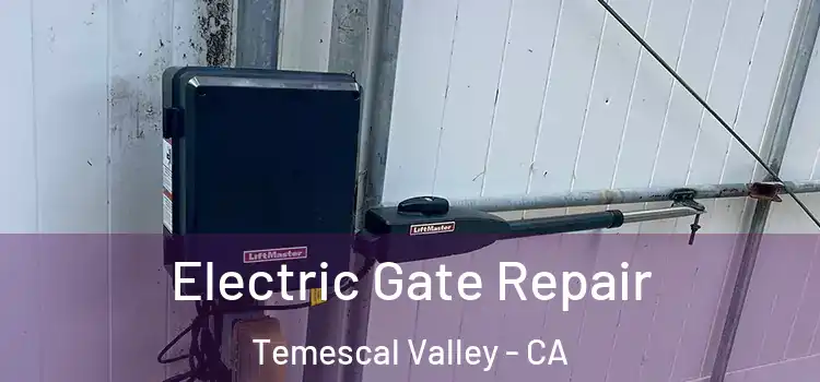 Electric Gate Repair Temescal Valley - CA