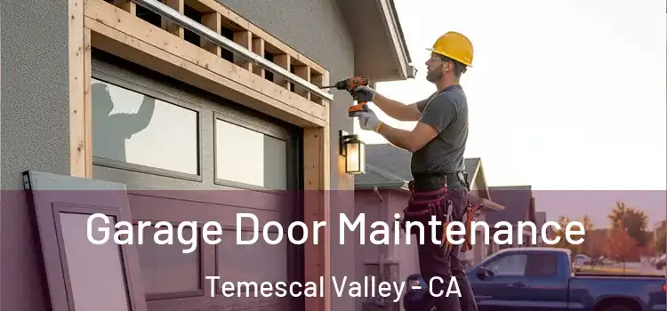 Garage Door Maintenance Temescal Valley - CA